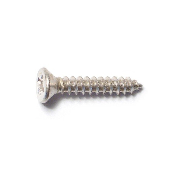 Midwest Fastener Wood Screw, #5, 3/4 in, Nickel Steel Flat Head Phillips Drive, 50 PK 79323 - main